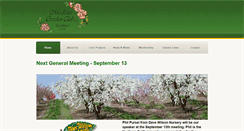 Desktop Screenshot of modestogardenclub.org